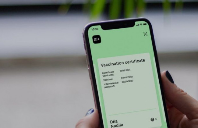 СOVID-сертифікати: Україна знаходиться на фінішному етапі під’єднання до європейської системи