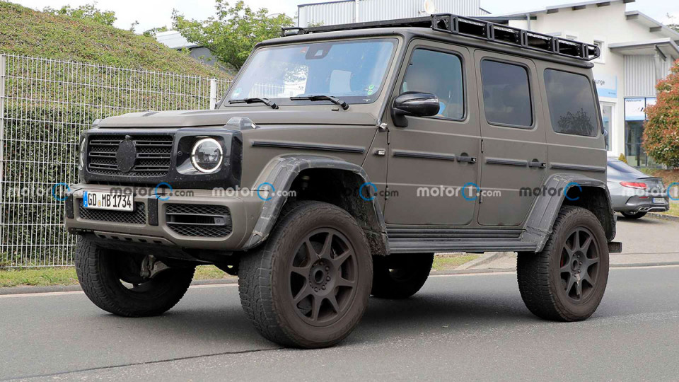 Во время тестов рассекретили самый внедорожный Mercedes G-Class