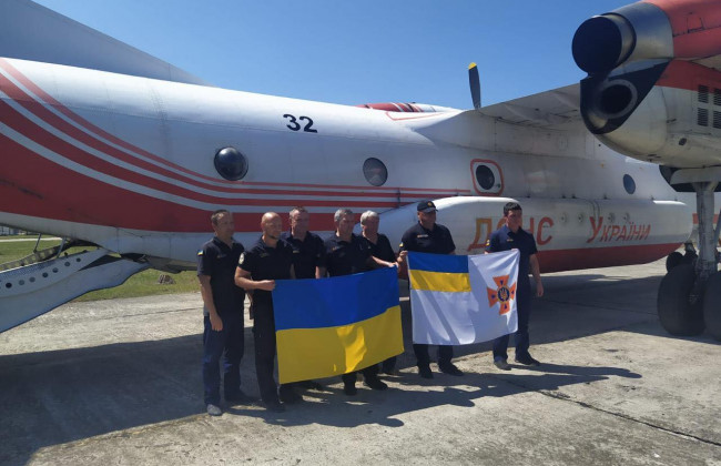 Українські рятувальники повернулися додому після гасіння пожеж в Туреччині