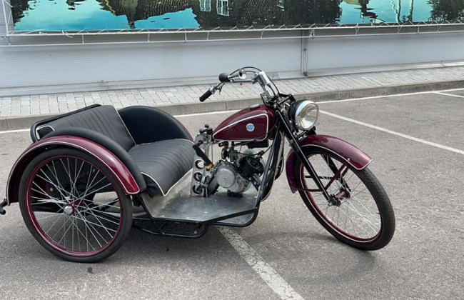 В Украине отреставрировали раритетный трицикл