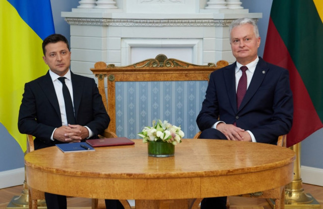 Президент України провів телефонну розмову з Президентом Литовської Республіки