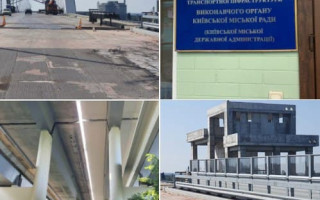 Будівництво Подільського мосту: тривають обшуки в КМДА, замовника робіт та підрядника