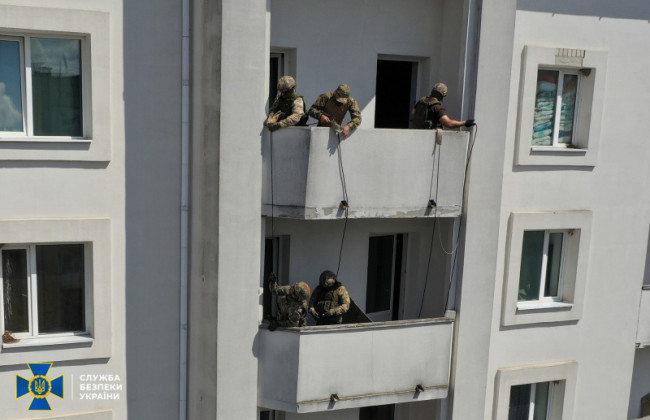 В Умани СБУ провела учения перед паломничеством хасидов