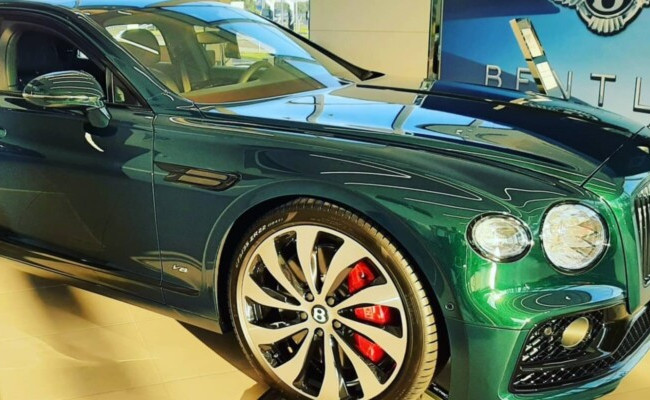 В Украине появился особый Bentley: фото