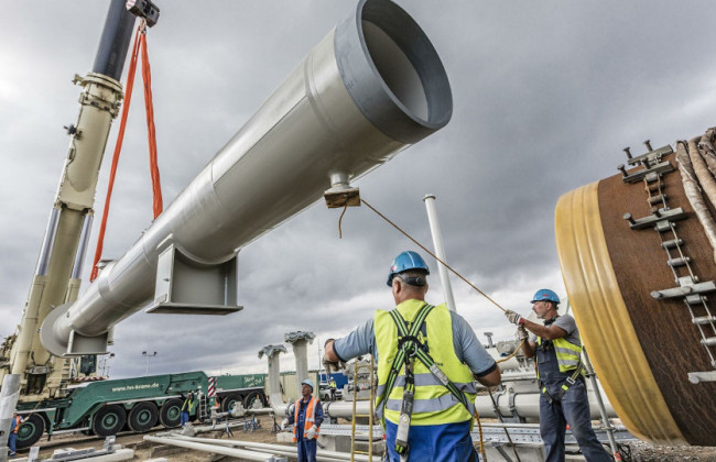 «Северный поток-2» завершен на 99%, но строительство не успеют закончить ко Дню Независимости