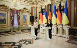 Зеленський і Меркель підписали меморандум про співробітництво у напрямку виробництва «зеленого» водню