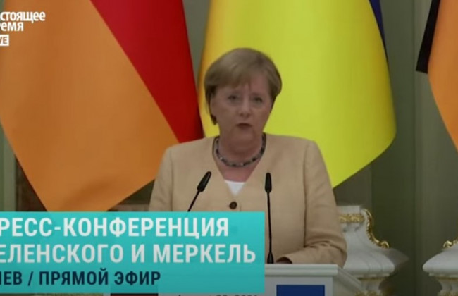 Меркель заявила о поддержке санкций против «Северного потока-2»