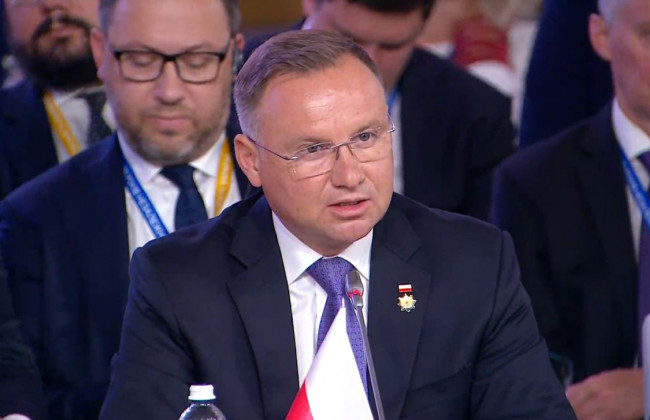 Президент Польщі запевнив Україну в підтримці «кримського питання»