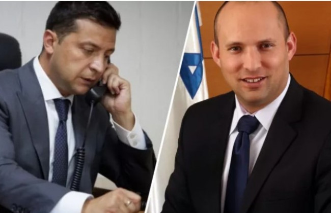Зеленський провів телефонну розмову з Прем'єр-міністром Ізраїлю
