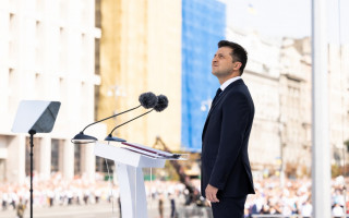 Глава держави взяв участь у святковому Параді військ з нагоди 30-ї річниці незалежності України