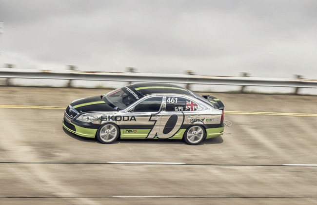 Самую быструю Skoda восстановят в честь десятилетия рекорда