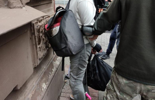 Поджог дверей офиса омбудсмена в Киеве: появились новые подробности