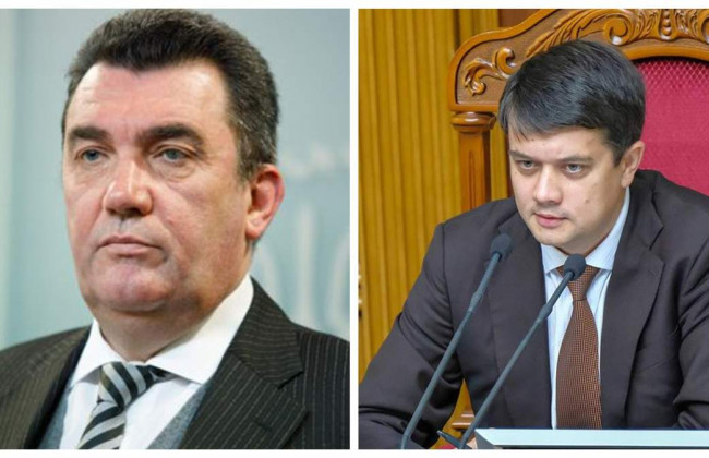 Разумков вимагає від Данілова уточнити, які «корупційні закони» приймає Рада