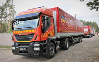 Україна відправила Литві другу партію гуманітарної допомоги