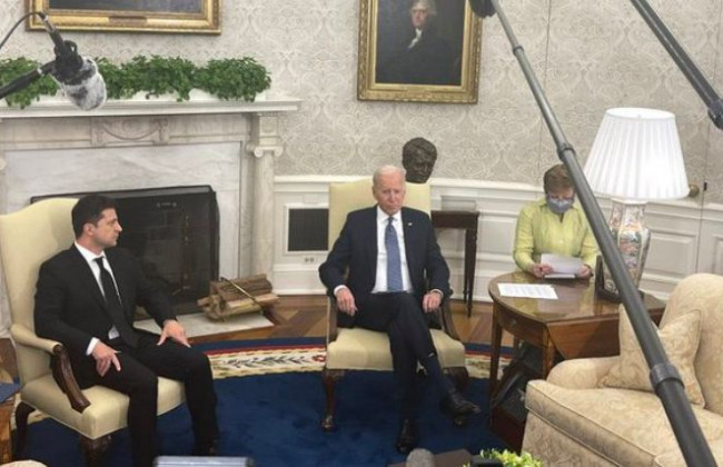 Встреча Зеленского и Байдена: видеотрансляция