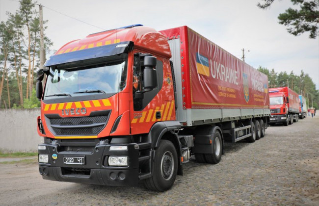 Україна відправила Литві другу партію гуманітарної допомоги