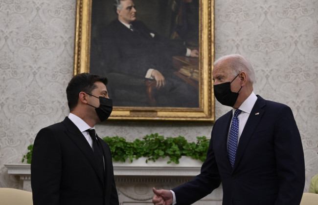 «Не знаю, возникла ли химия, но встреча была продуктивной», — Зеленский о переговорах с Байденом