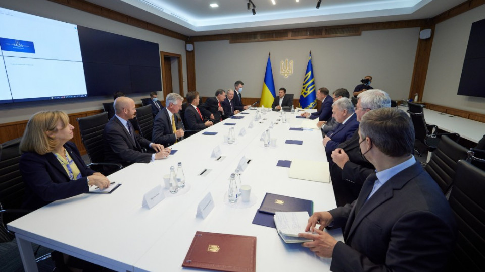 «Розраховуємо на підтримку США щодо членства України в НАТО», – Зеленський на зустрічі з делегацією Конгресу США