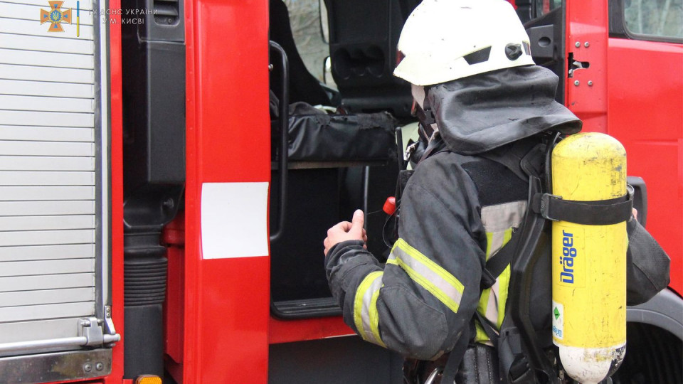 В Киеве на Печерске вспыхнул ресторан: подробности