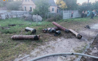 Под Киевом дотла сгорел гараж