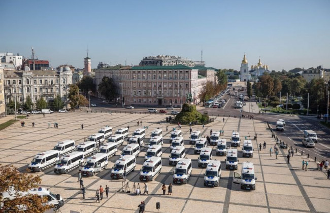 ЄС передав українській поліції майже 60 автомобілів і техніку на 3,4 млн євро