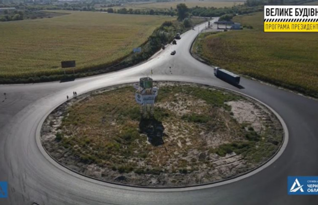 В Черниговской области завершают ремонт участка на подъезде к Прилукам