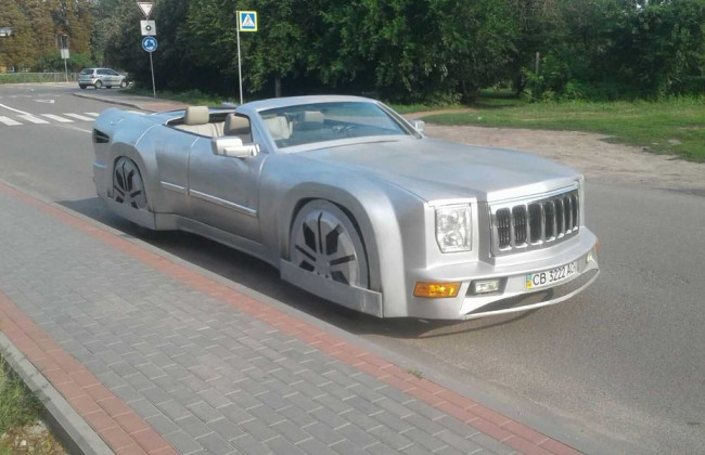 Украинец превратил Jeep в нереальный кабриолет