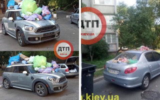 Киевляне проучили очередных «героев парковки»