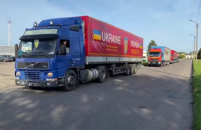 Украина отправила Литве последнюю партию гуманитарной помощи