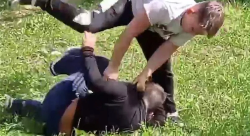 Били по спине и почкам: в Луцке ученики средней школы устроили жестокую драку, видео