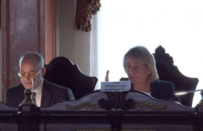 На Пленуме Верховного Суда отключили свет