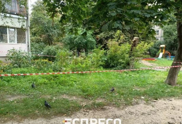 В Киеве убили женщину прямо на детской площадке