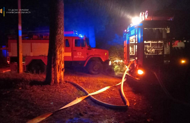 Под Киевом вспыхнул мощный пожар: есть пострадавшая