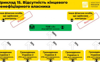 Мінфін оновив зразки складання схематичного зображення структури власності