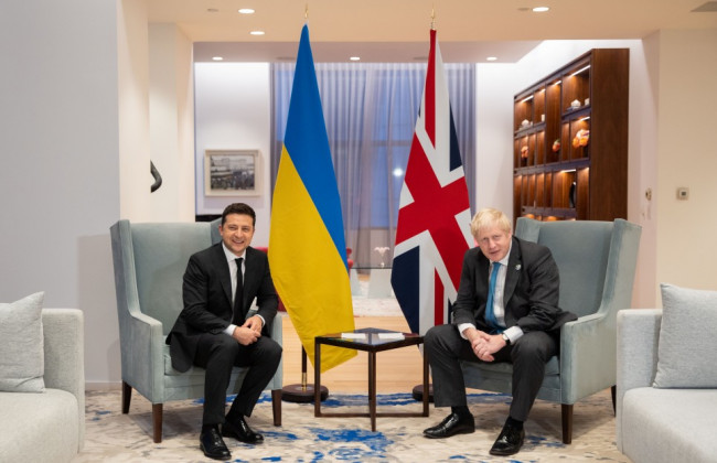 Зустріч Зеленського із Джонсоном: про що говорили лідери країн