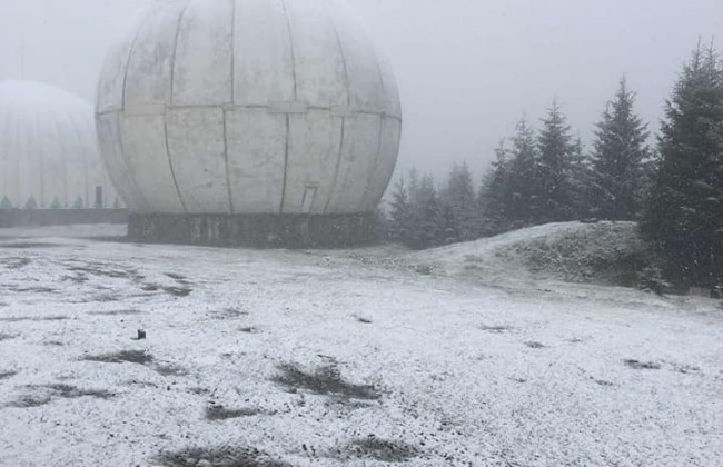 В Черновицкой области выпал снег