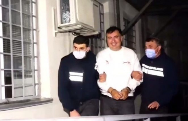 Задержание Саакашвили: опубликовали видео
