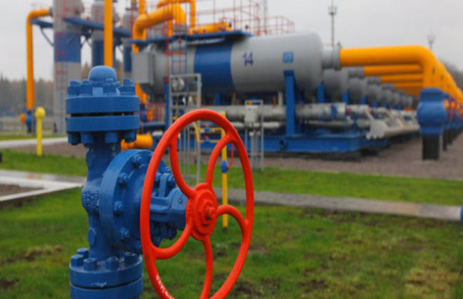 Украина приостановила закачку газа в подземные хранилища