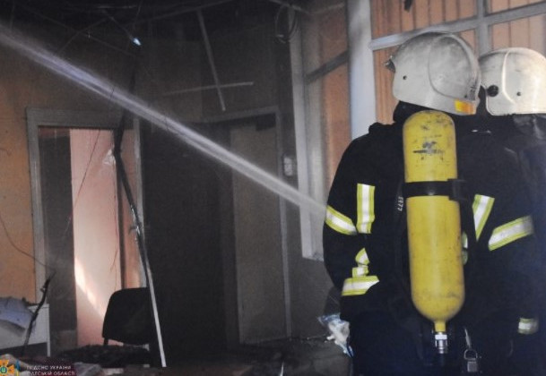 В Одесі горів педагогічний універсиитет