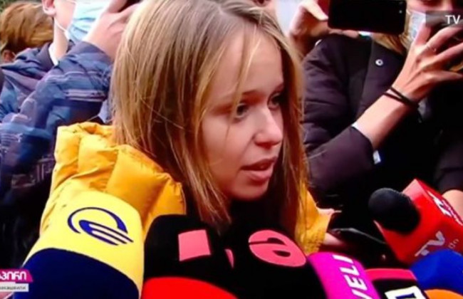 Лиза Ясько встретилась с Саакашвили, видео