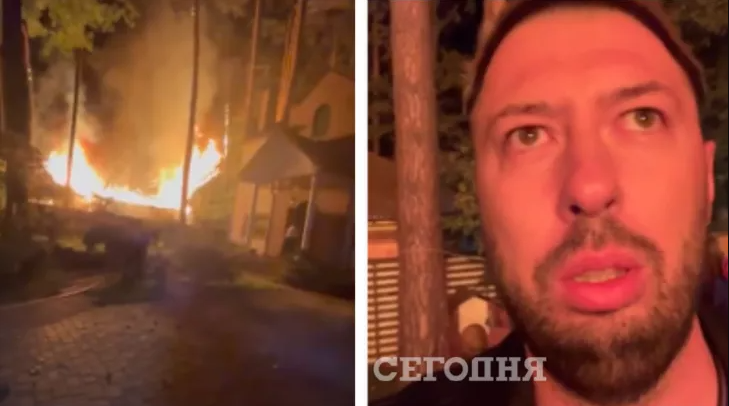 Под Киевом сгорел дом тиктокера-миллионника: парень думает, что поджог