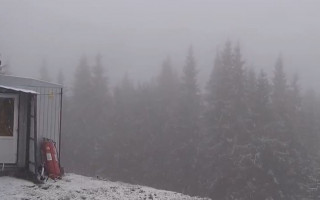 Буковель засыпало снегом