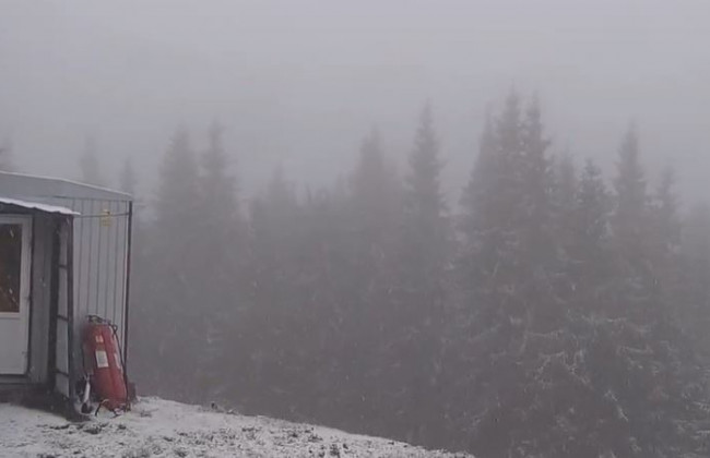 Буковель засыпало снегом