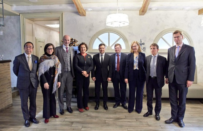 Послы G7 приветствуют решимость Зеленского в проведении судебной реформы