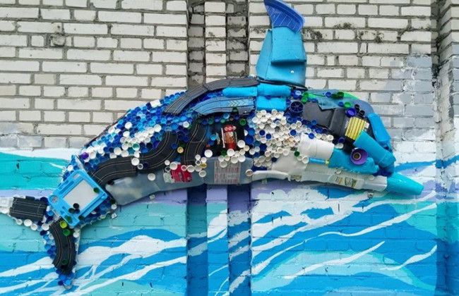 Киян здивували  незвичайним муралом