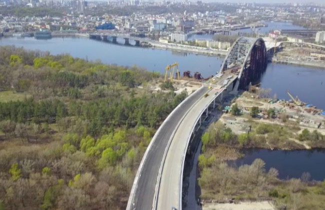 В КГГА сообщили, что изменилось в строительстве Подольско-Воскресенского моста