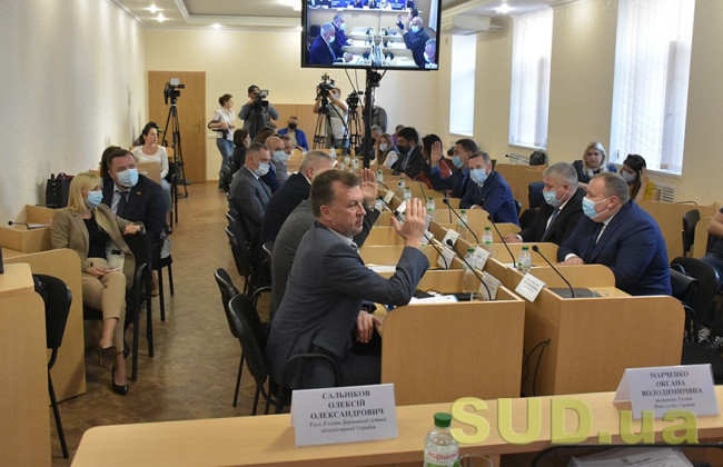 Рада судей выбирает членов Этического совета по своей квоте – попытка №2, ТЕКСТОВАЯ и ОНЛАЙН-трансляция