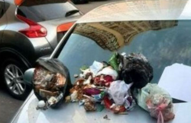 Под Киевом жестоко наказали «героя парковки», фото