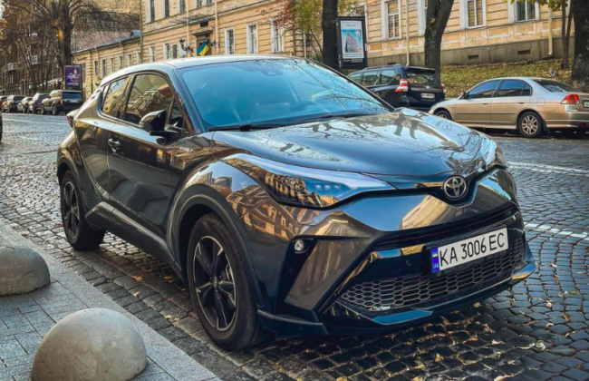 В Киеве заметили новейший кроссовер за 1 млн гривен