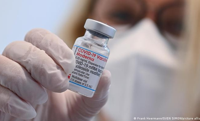 В ЄС схвалили щеплення бустерною дозою вакцини Moderna